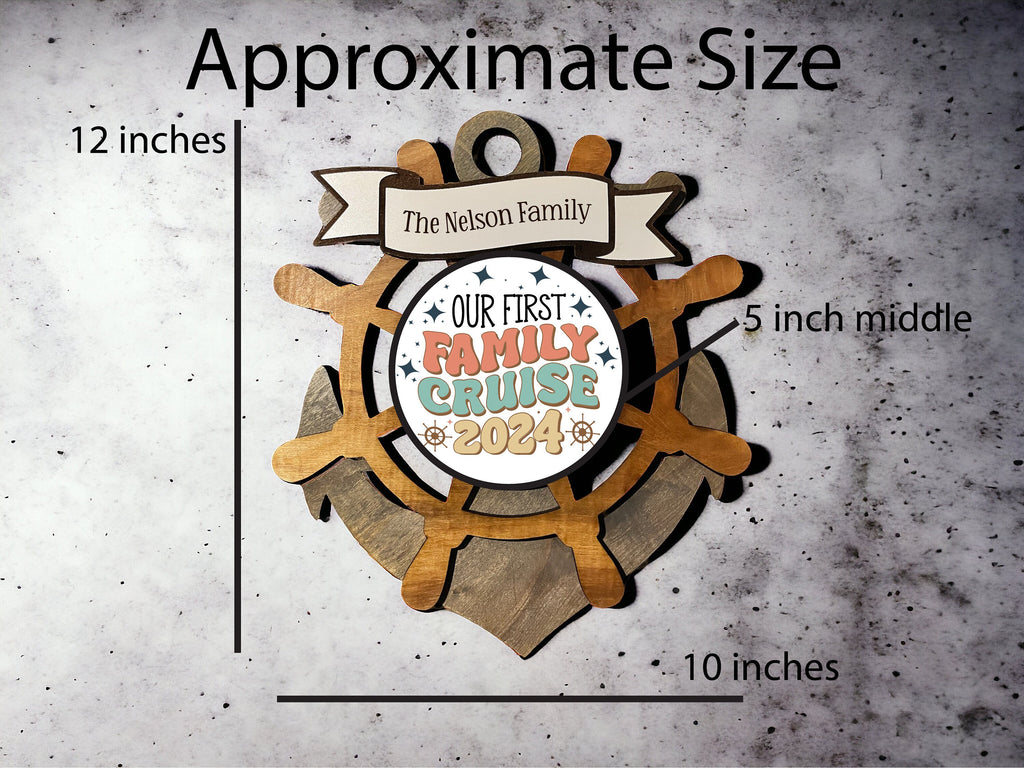 Wheel and Anchor Magnet with Interchangeable Center