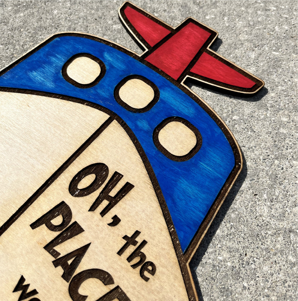 Seuss Inspired Cruise Door Magnet: Custom Cabin Decoration