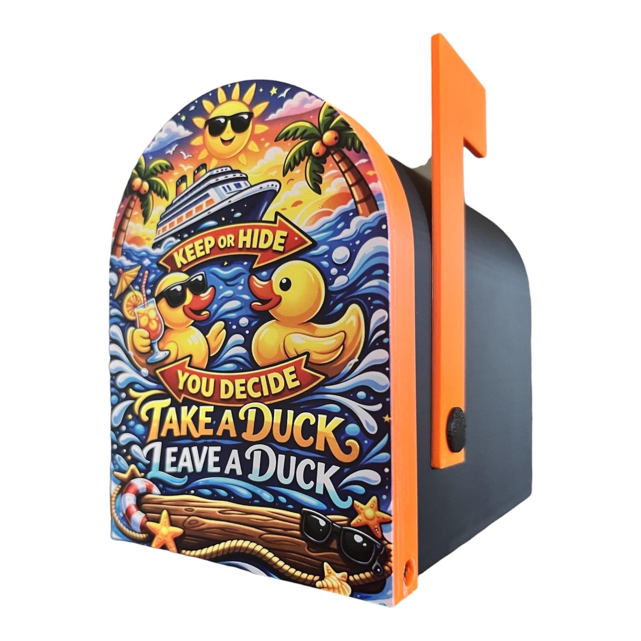 Cruising Duck Mailbox Magnet